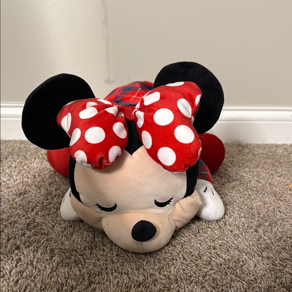 Disney Minnie Mouse Plush - Red and Black